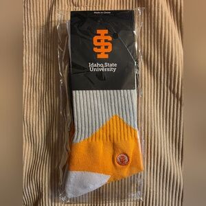 Stance Idaho State Orange and Gray Athletic Socks